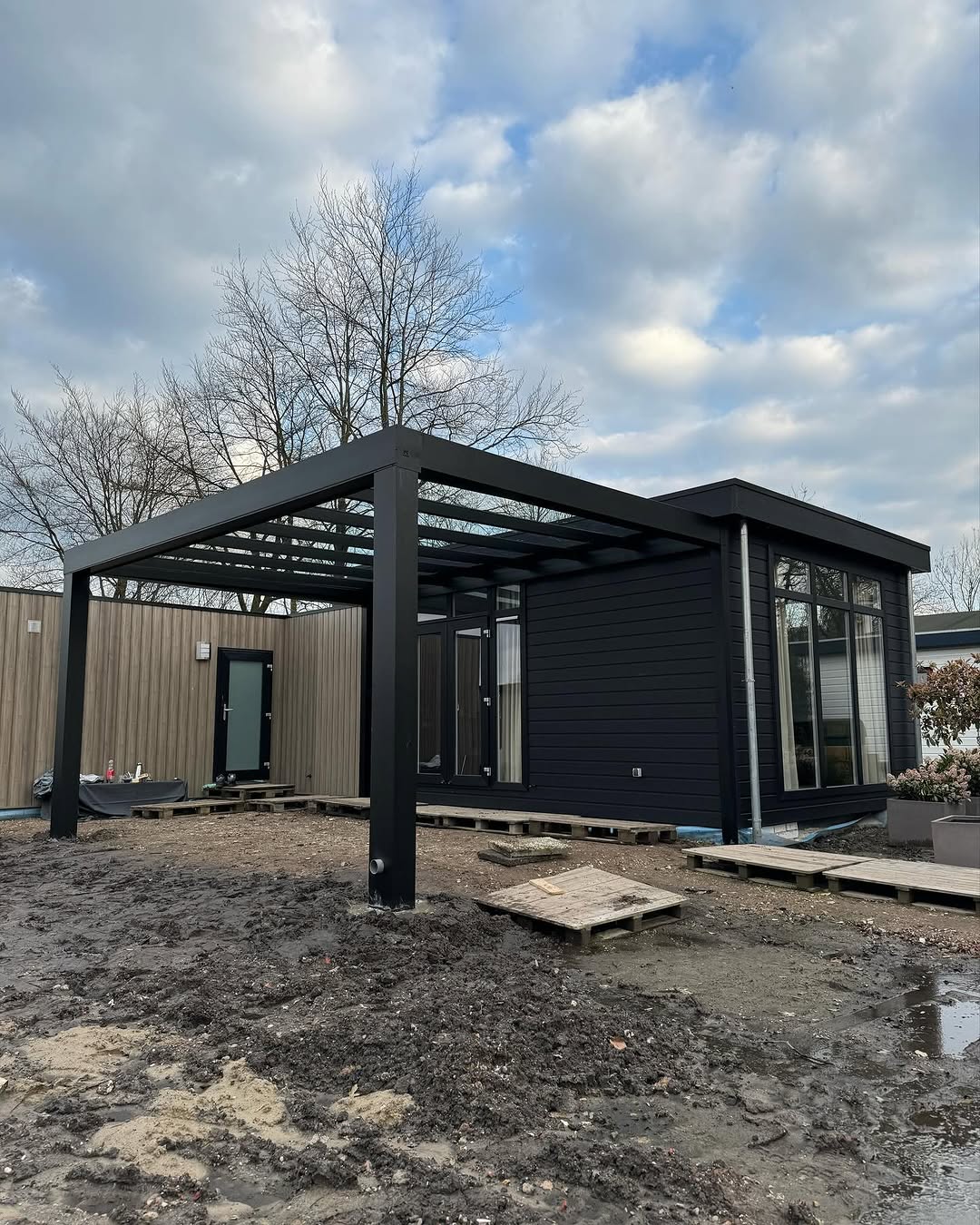 A Cube als terrasoverkapping